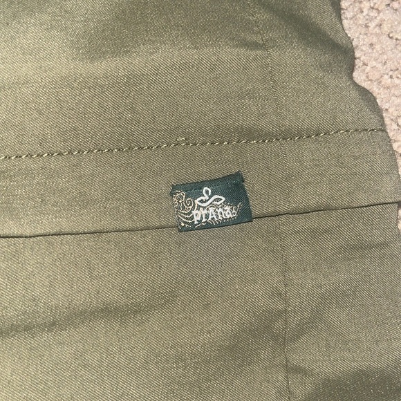 Prana Monarch Convertible Zip Pants Hiking Outdoor Olive Green 14 - Picture 9 of 9